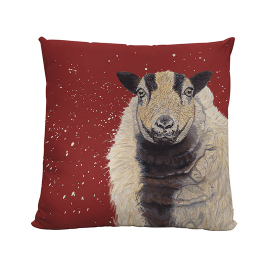 welsh badger faced sheep cushion - sheep gifts
