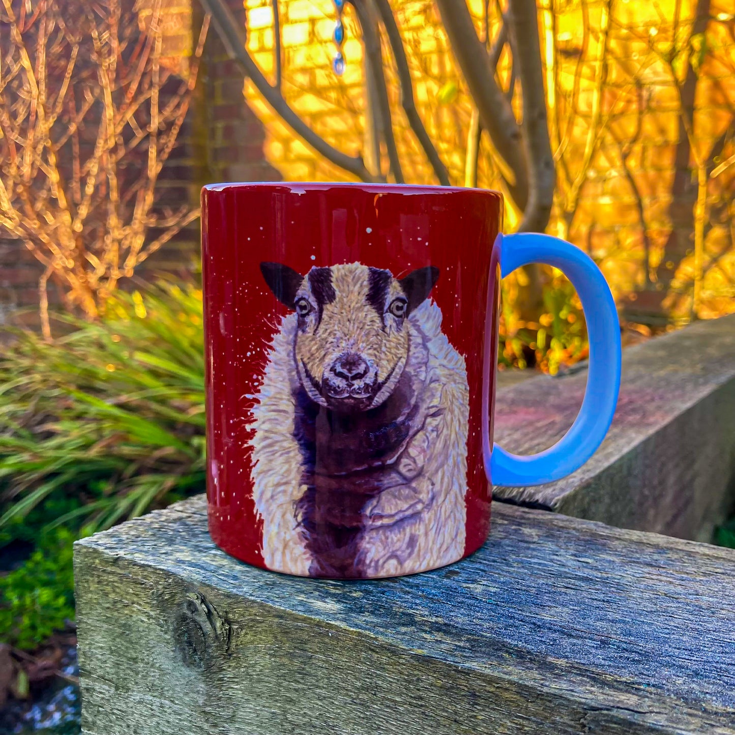 Badger Face Sheep Mug