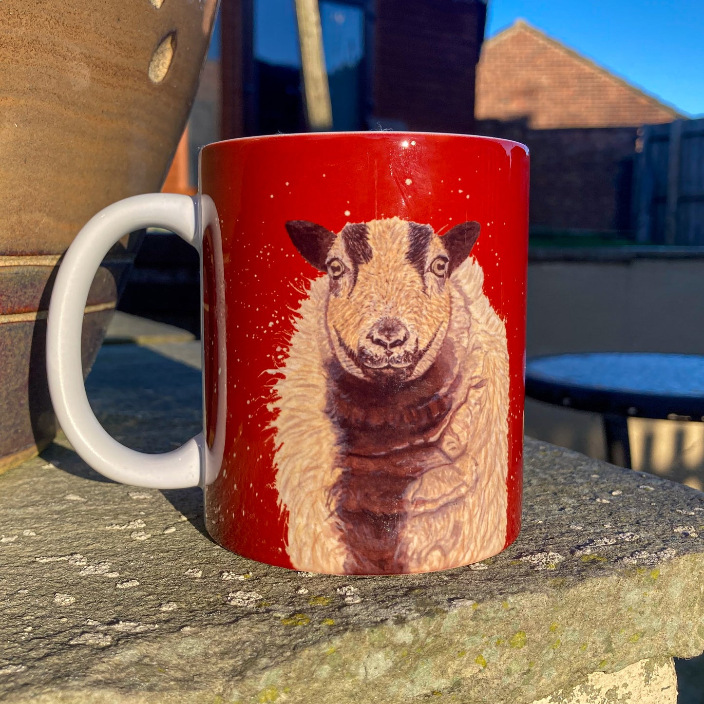 Badger Face Sheep Mug