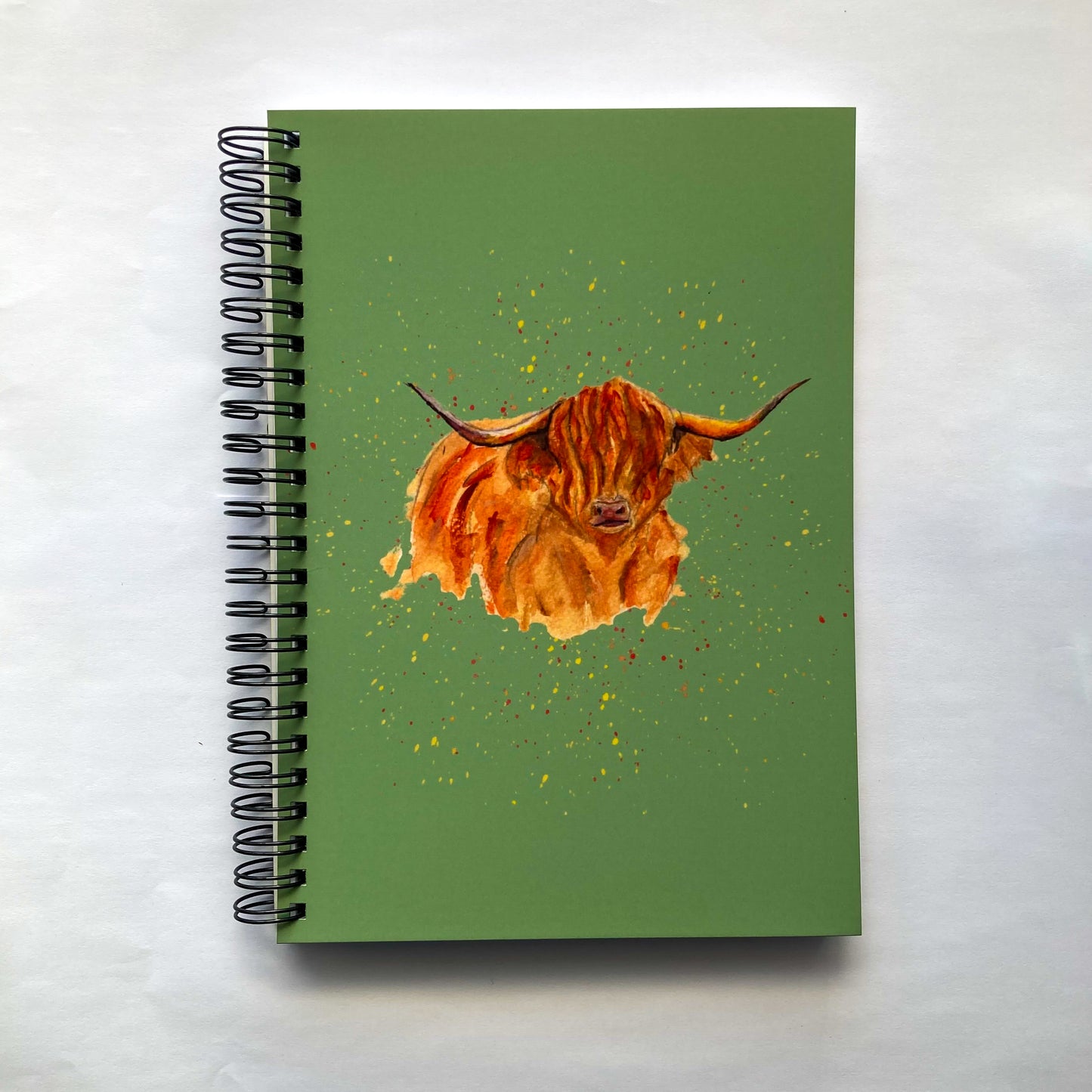 Morag Highland Cow Notebook