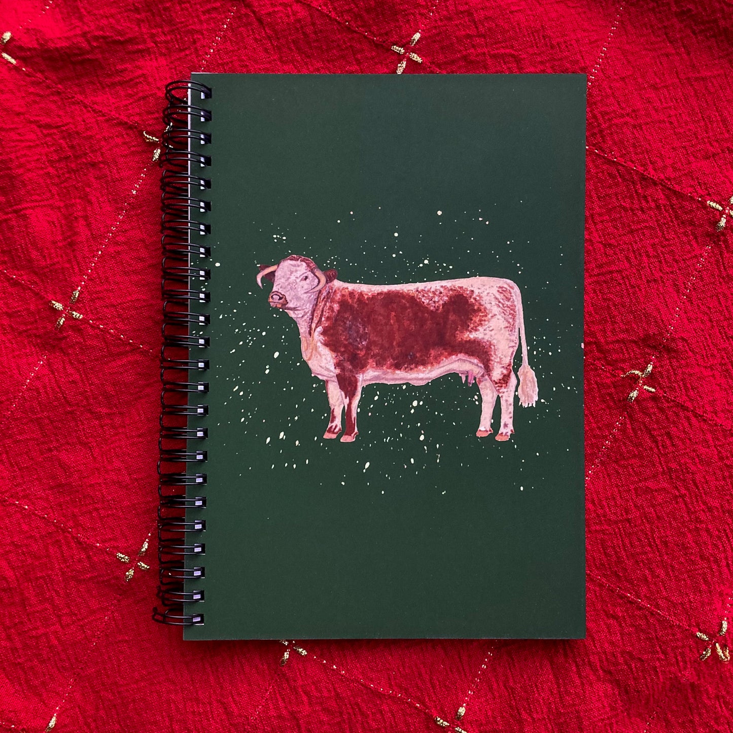 Longhorn Cow Notebook